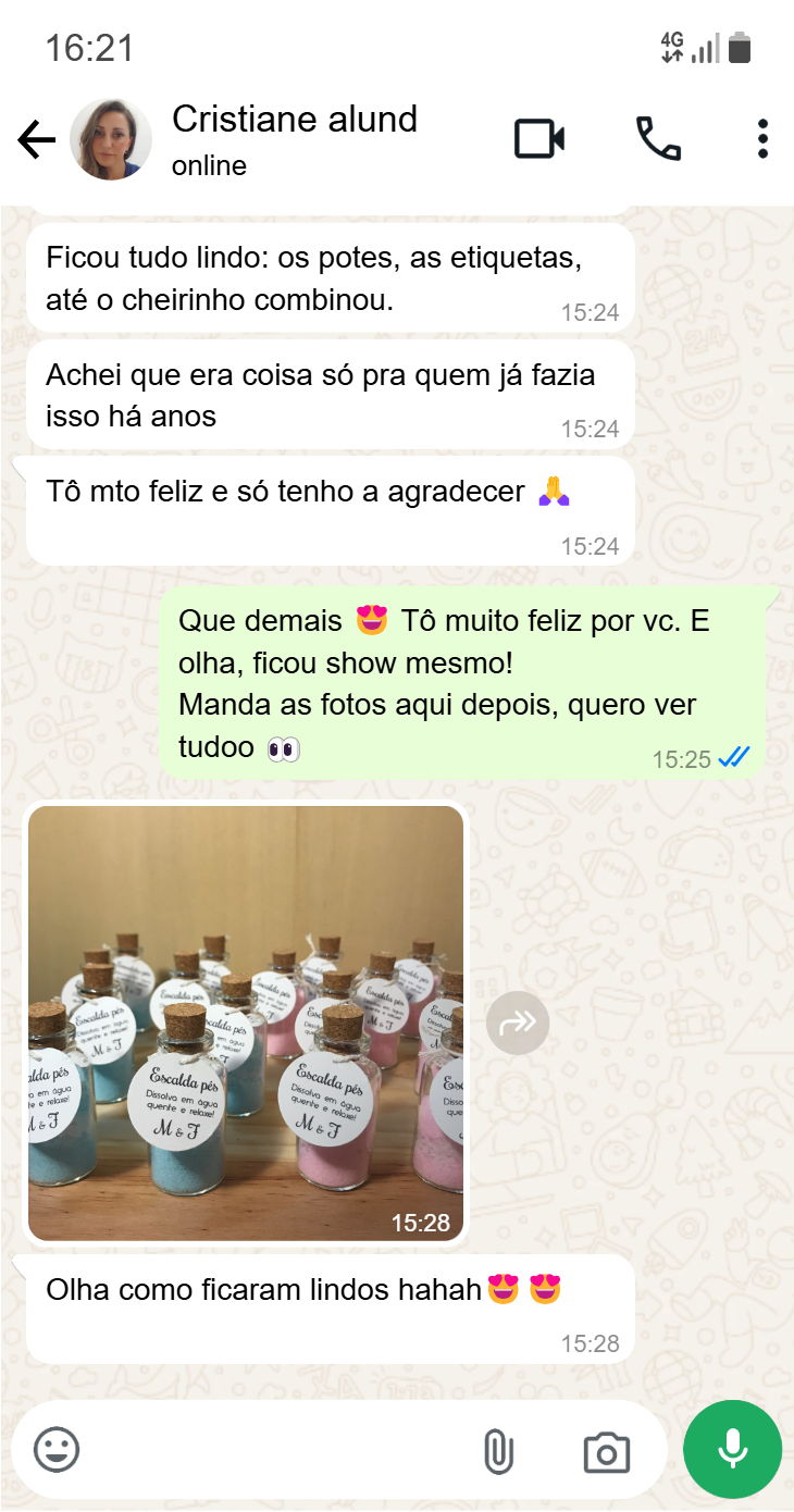 Depoimento do WhatsApp 2